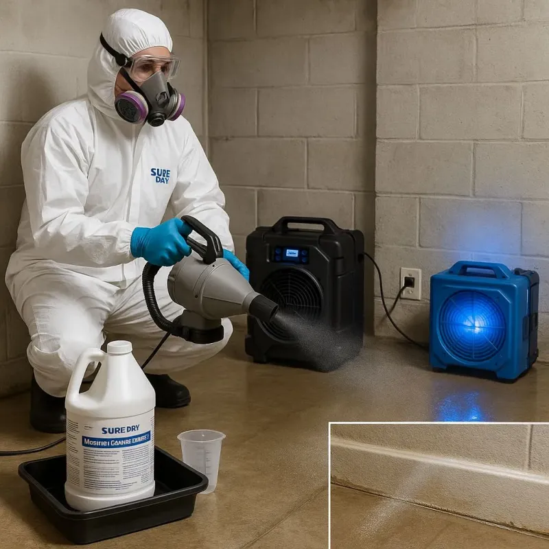 Sanitization and Odor Removal process in Gardena, CA