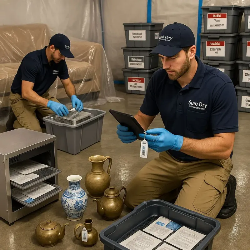 Content Protection and Restoration process in Gardena, CA