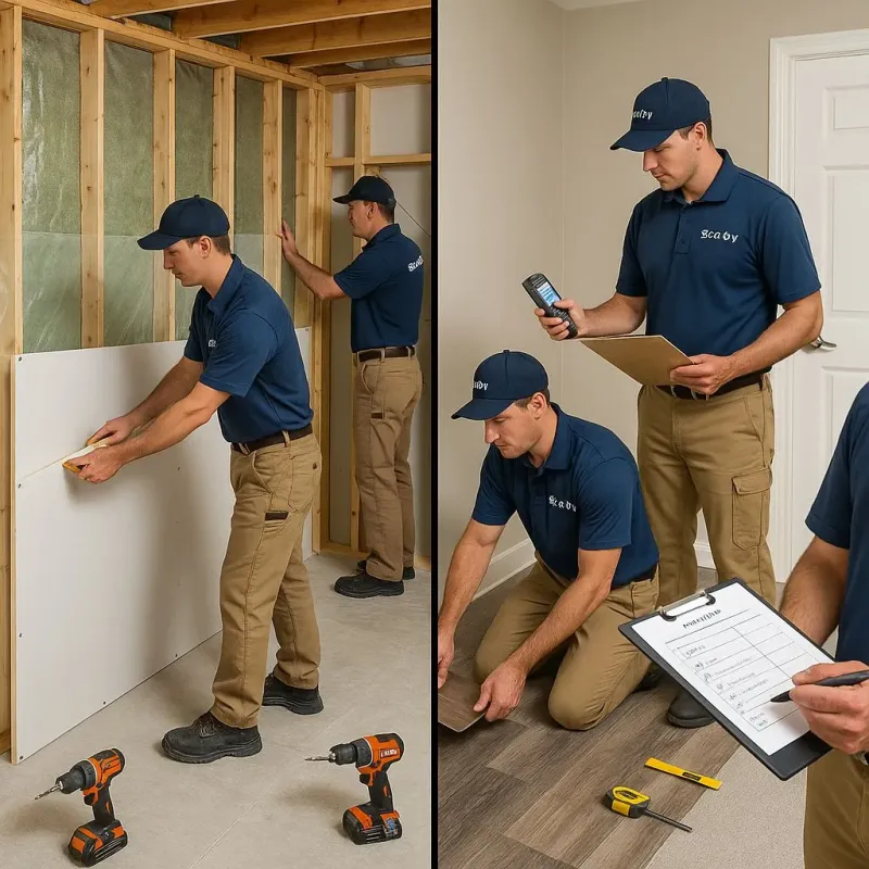 Repairs and Reconstruction process in Gardena, CA